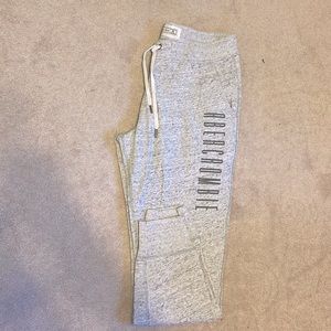 Gray joggers
